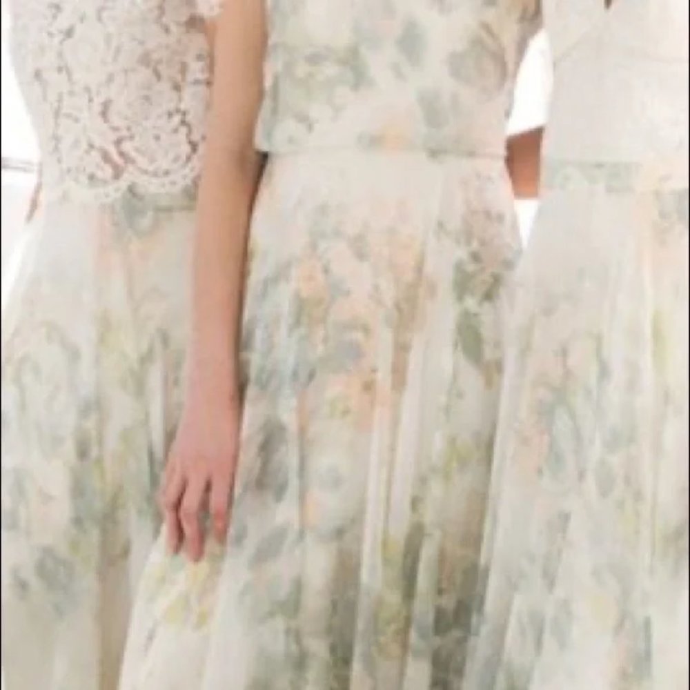 Jenny Yoo Floral Bridesmaids Dress